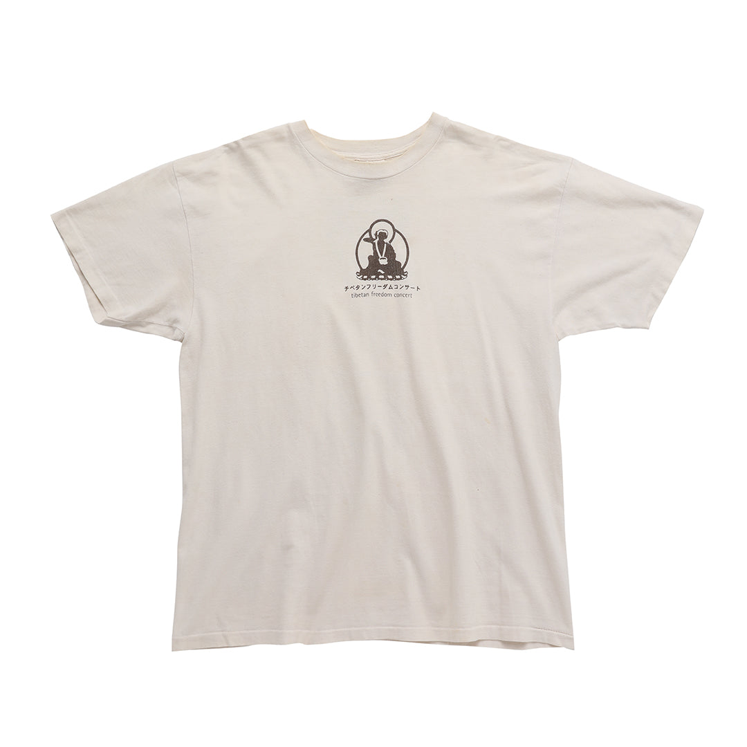 m*e様 激レア 90s チベタンフリーダムコンサート スタッフTシャツ vin 激レア 90s チベタンフリーダムコンサート スタッフTシャツ vintage