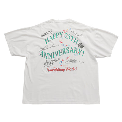 90s Walt Disney World 25th aniversary t shirt