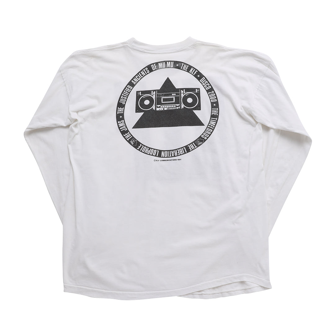 the klf ヴィンテージ　Tシャツ 90s THE KLF long sleeve t shirt – weber