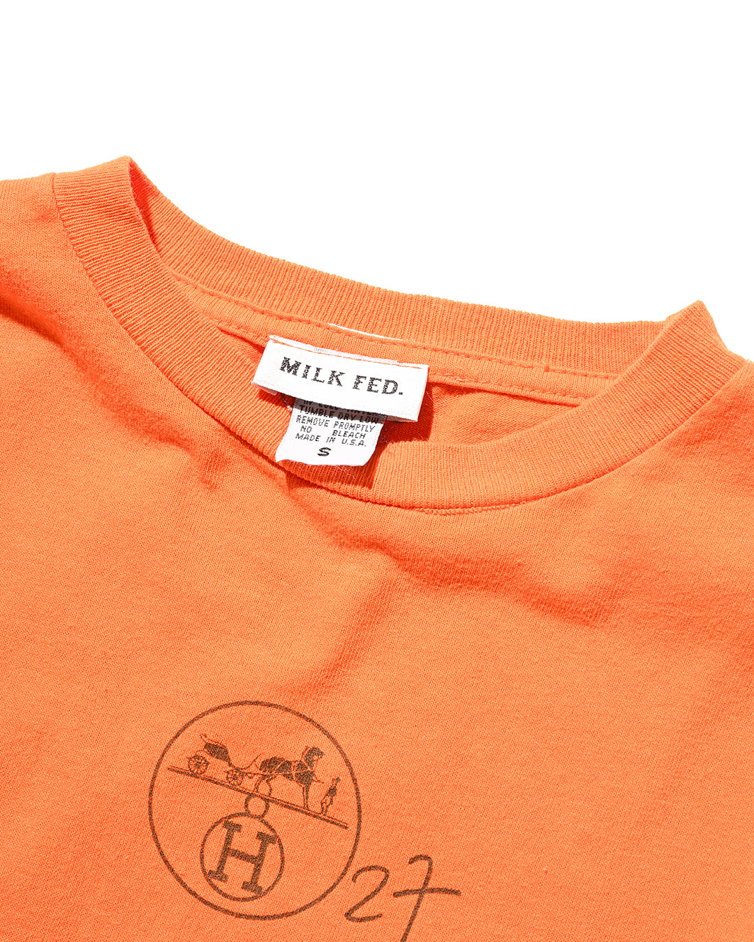 90s MILKFED. "HEAVEN27" Long Sleeve T shirt