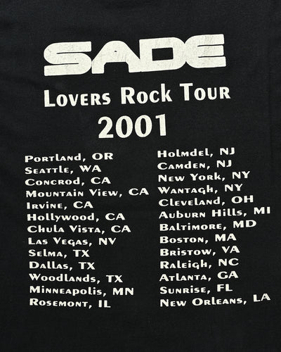 00s Sade "lovers rock"tour  T shirt
