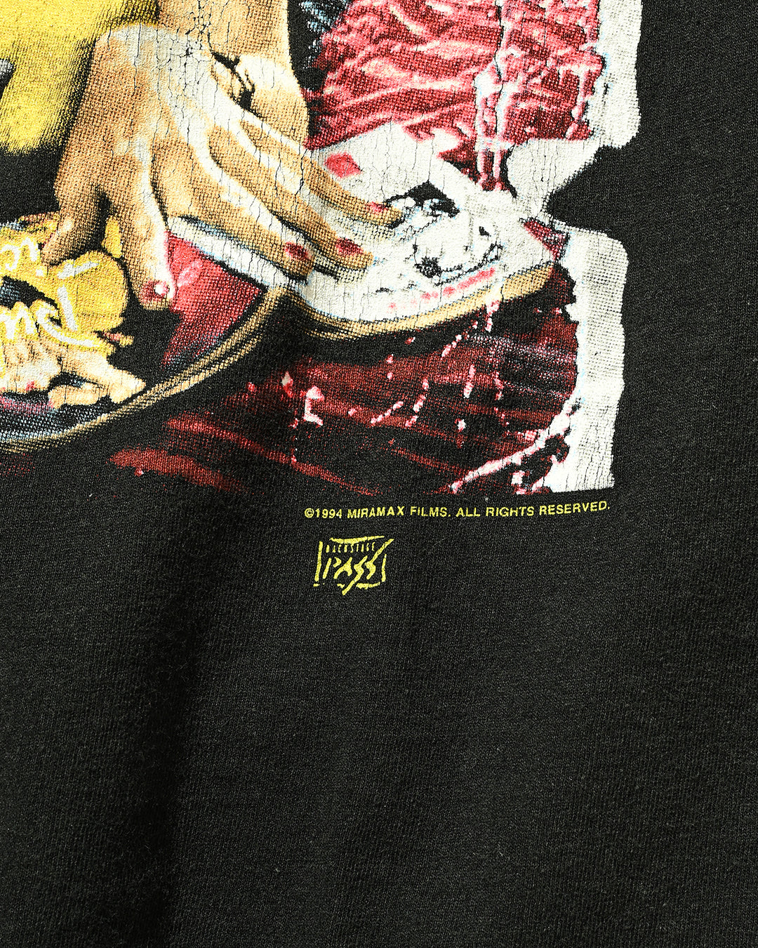 90s Pulp fiction "BACKSTAGE PASS" T-shirt