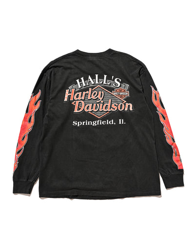 90s Harley-Davidson Long Sleeve t shirt[tiger]