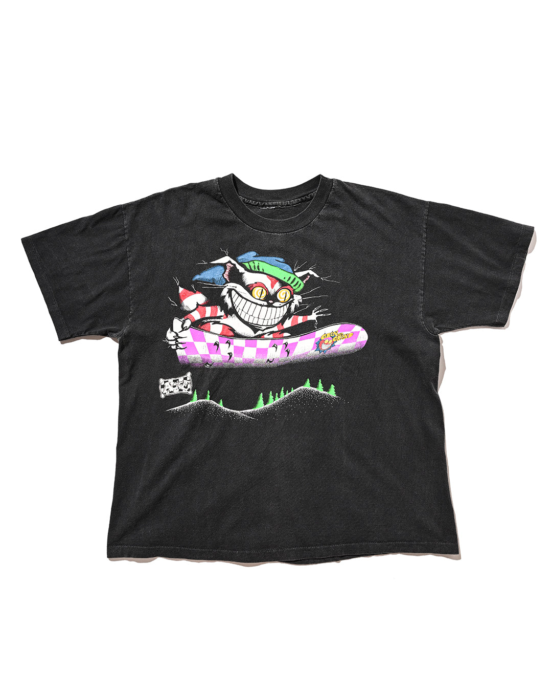 90s Alice's Adventures in Wonderland "CHESHIRE CAT" t-shirt