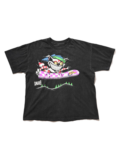 90s Alice's Adventures in Wonderland "CHESHIRE CAT" t-shirt