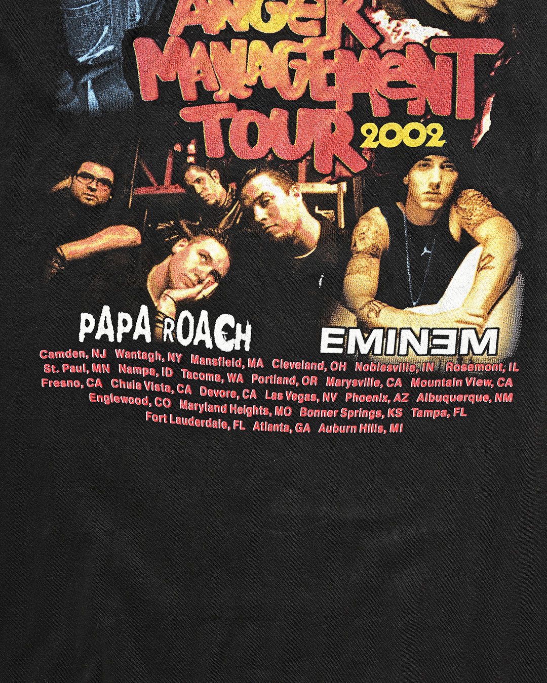 00s Eminem Anger Management Tour t shirt