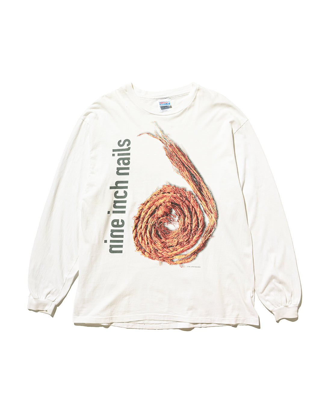 90s Nine Inch Nails "Further Down the Spiral" Long Sleeve  t shirt
