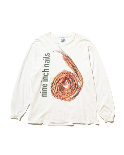 90s Nine Inch Nails "Further Down the Spiral" Long Sleeve  t shirt
