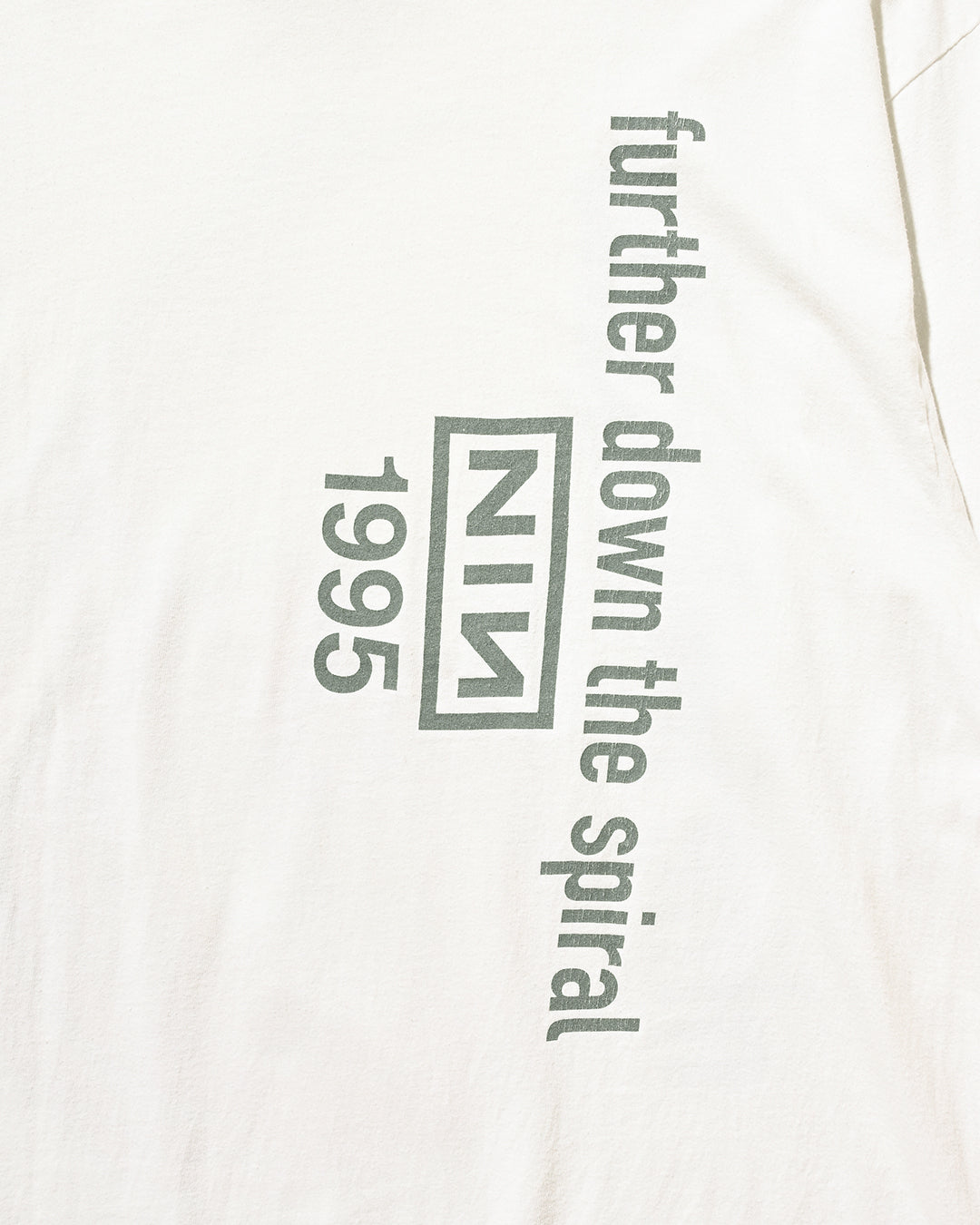 90s Nine Inch Nails "Further Down the Spiral" Long Sleeve  t shirt