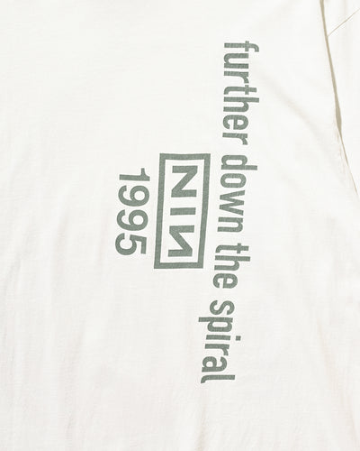 90s Nine Inch Nails "Further Down the Spiral" Long Sleeve  t shirt