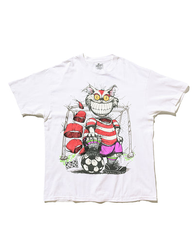 90s Alice's Adventures in Wonderland "CHESHIRE CAT" t-shirt