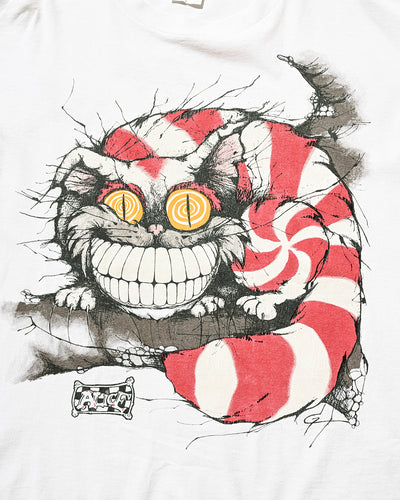 90s Alice's Adventures in Wonderland "CHESHIRE CAT" t-shirt