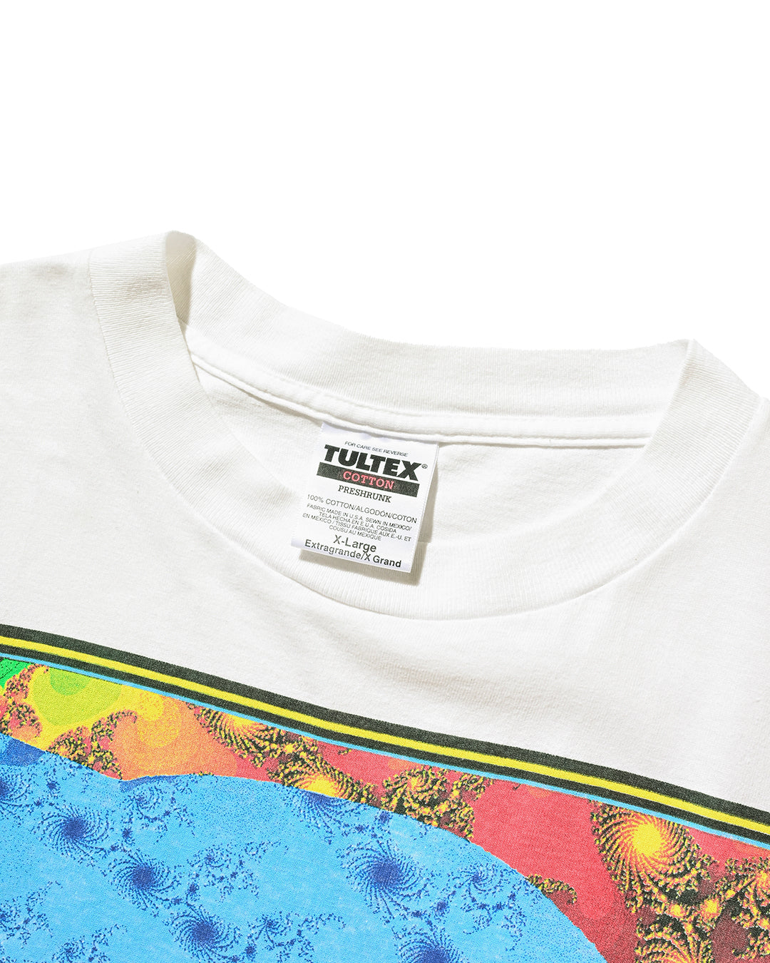 90s Fractal art t shirt