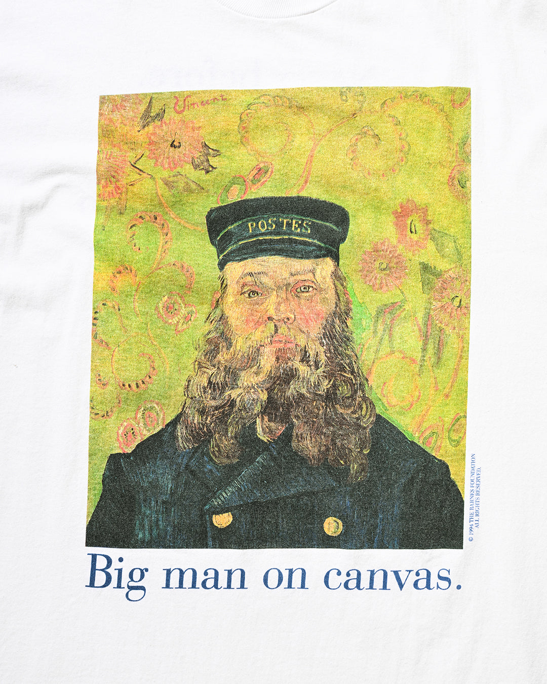 90s Vincent Van Gogh "The Postman" t shirt