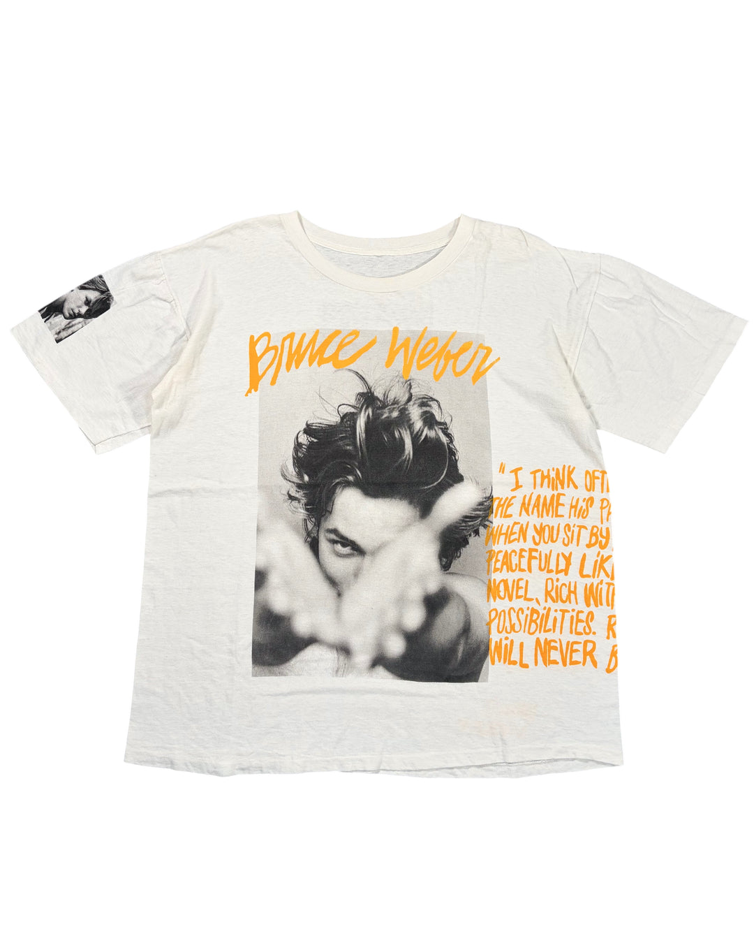 90s River Phoenix Tribute Photography by Bruce Weber T shirt – weber