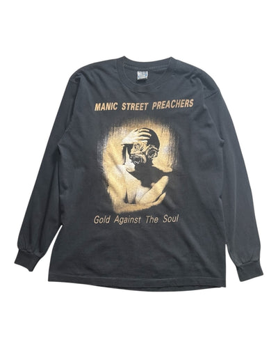 90s MANIC STREET PREACHERS "Gold Against the Soul" Long Sleeve T shirt