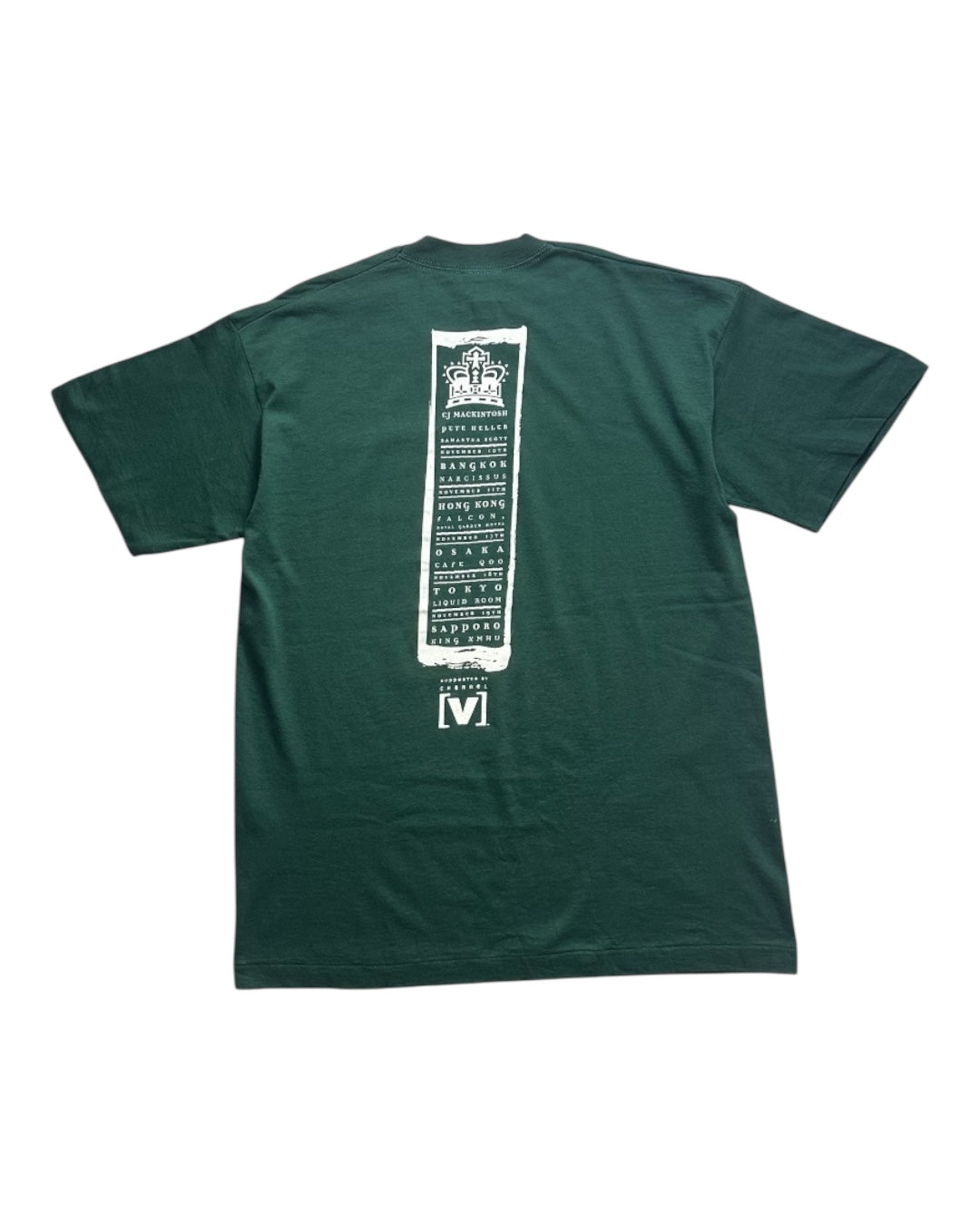 90s Ministry of Sound "TOUR of ASIA 95" T shirt