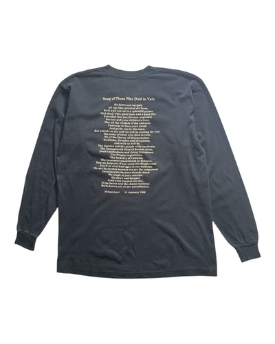 90s MANIC STREET PREACHERS "Gold Against the Soul" Long Sleeve T shirt