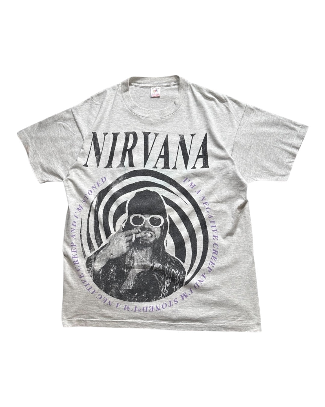 90s Nirvana "Negative Creep" T shirt