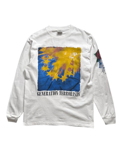 90s MANIC STREET PREACHERS "GENERATION TERRORISTS" Long Sleeve T shirt