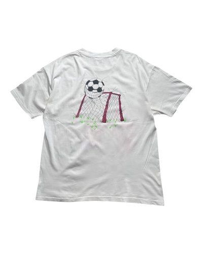 90s Alice's Adventures in Wonderland "CHESHIRE CAT soccer" Tshirt