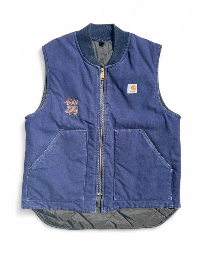 90s Stussy × Carhartt - NY, LA, TOKYO EDITION - '93 VEST – weber