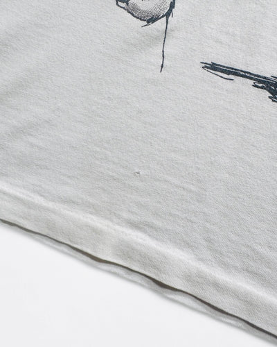 90s Alice's Adventures in Wonderland "White Rabbit" Tshirt