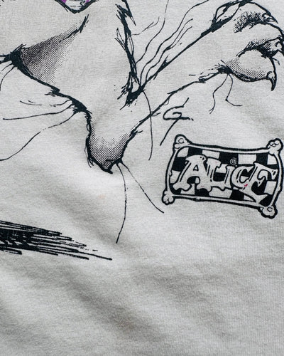 90s Alice's Adventures in Wonderland "White Rabbit" Tshirt