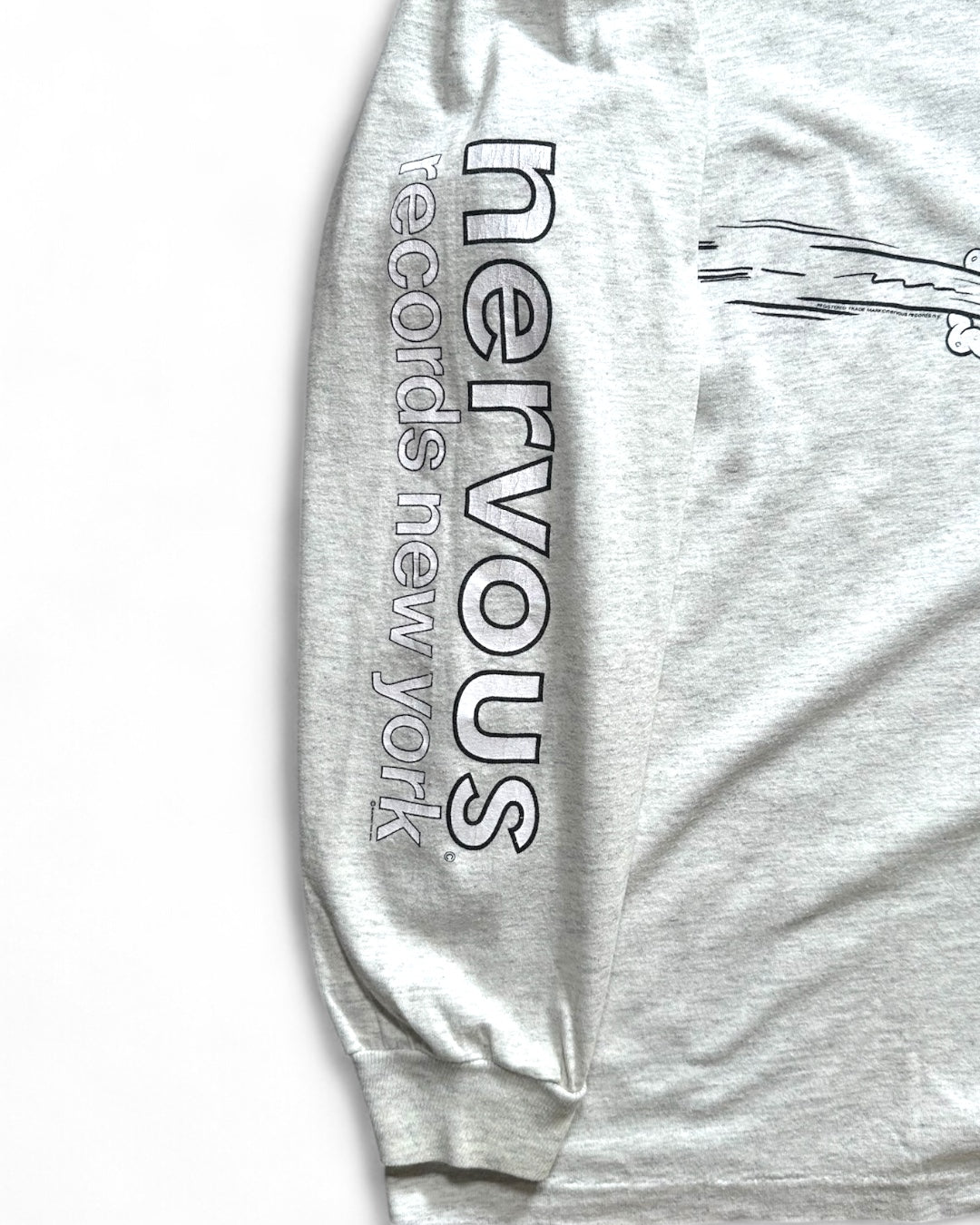 90s nervous records Long Sleeve Tshirt