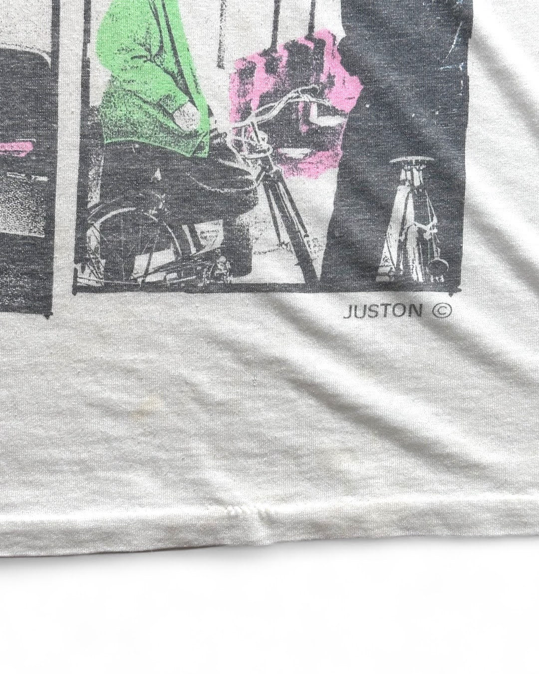 80s JUST ON "Boy Meets Girl" T shirt