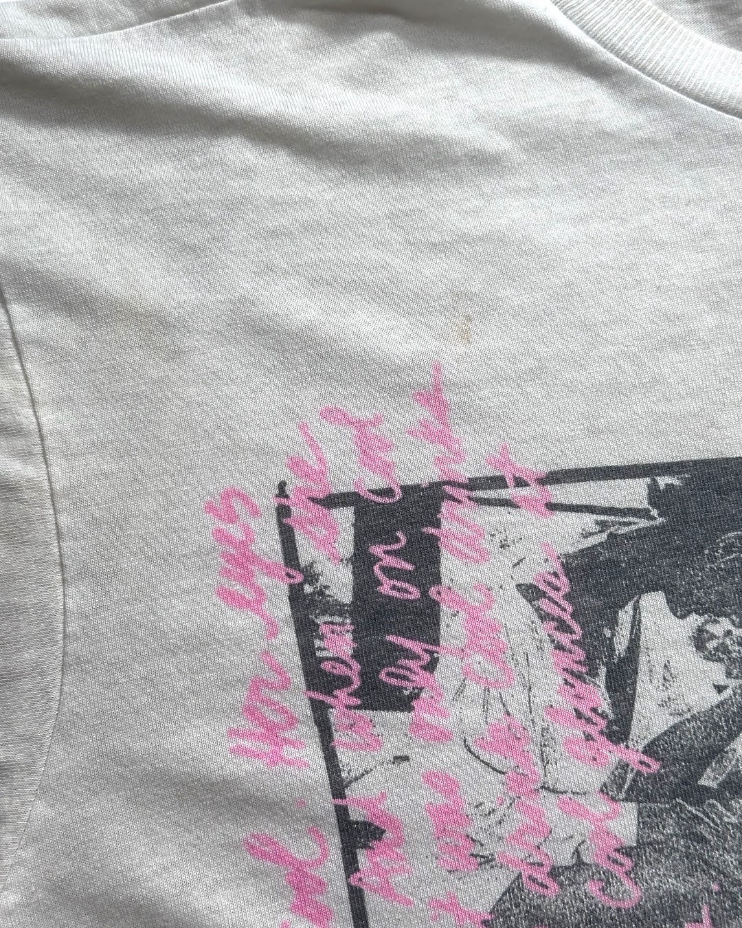 80s JUST ON "Boy Meets Girl" T shirt