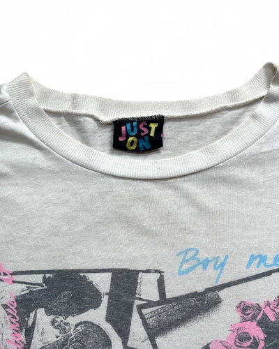 80s JUST ON "Boy Meets Girl" T shirt