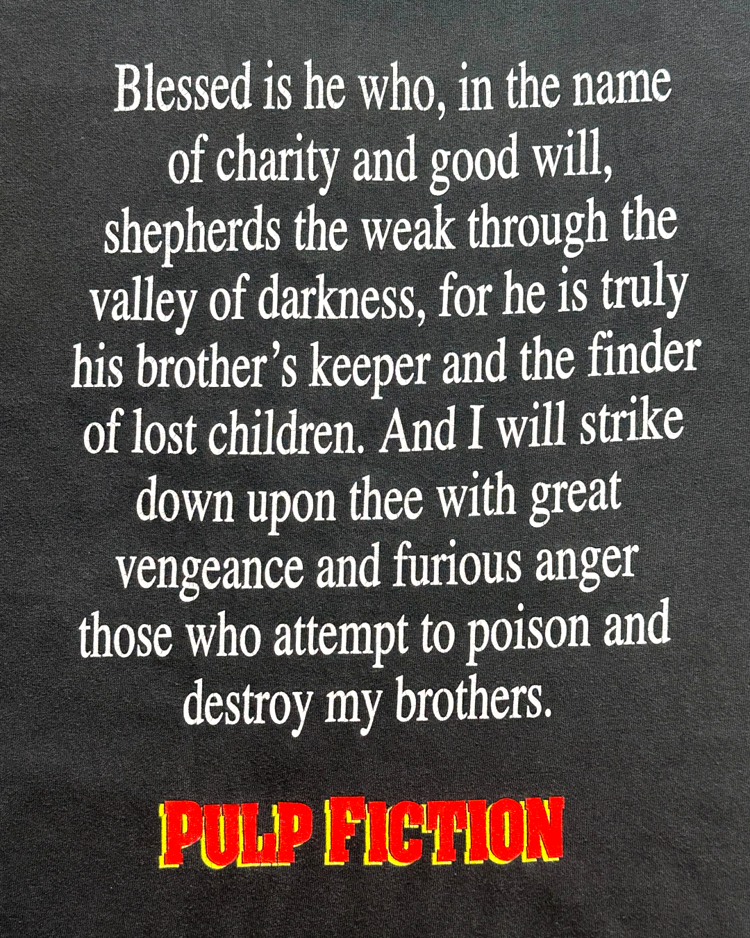 00s PULP FICTION TOY T shirt