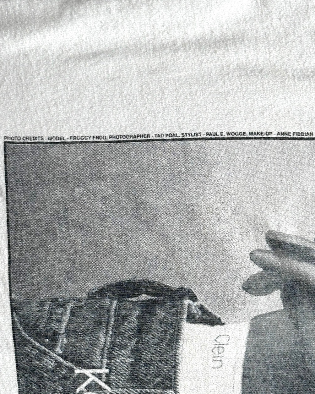 90s Kermit Calvin Klein Parody T shirt