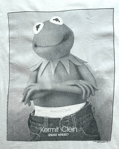 90s Kermit Calvin Klein Parody T shirt