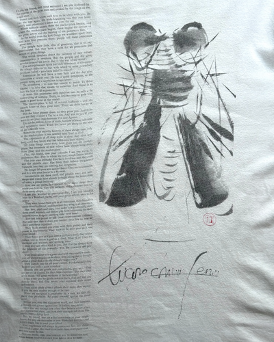 90s GOODENOUGH "蝉" T shirt