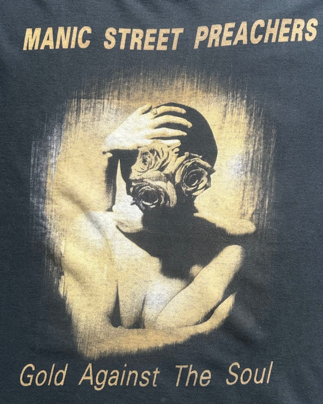 90s MANIC STREET PREACHERS "Gold Against the Soul" Long Sleeve T shirt