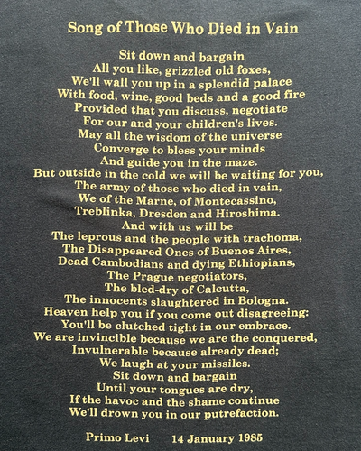 90s MANIC STREET PREACHERS "Gold Against the Soul" Long Sleeve T shirt