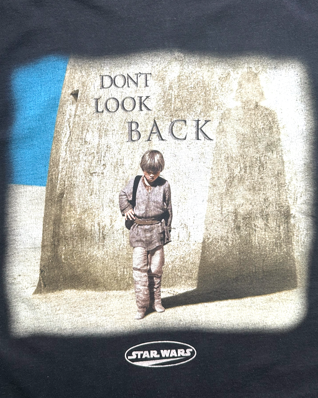 90s Star Wars Episode 1 "DON'T LOOK BACK" T shirt