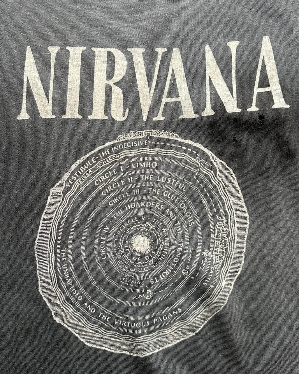 80s Nirvana "vestibule" T shirt