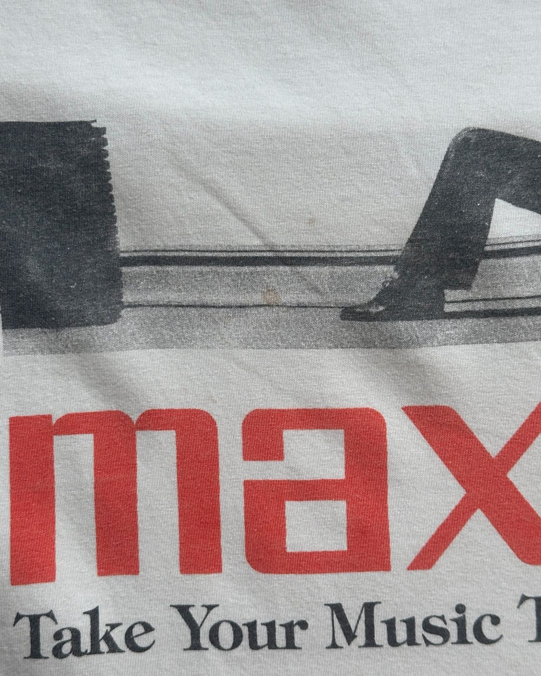 90s maxell T shirt