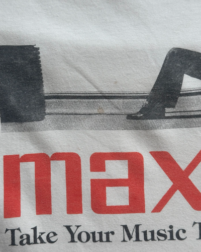 90s maxell T shirt