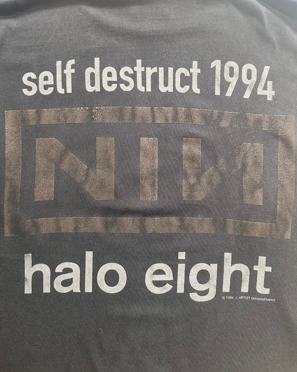 90s Nine Inch Nails "Self Destruct tour" Long Sleeve T shirt