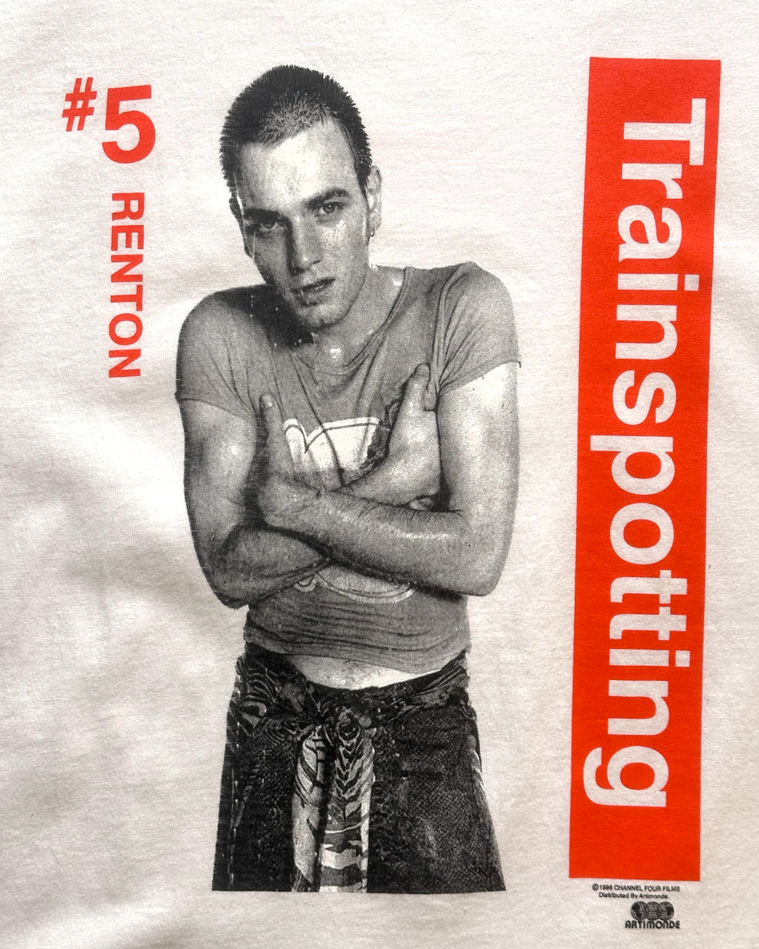 90s Train Spotting "Renton" T shirt