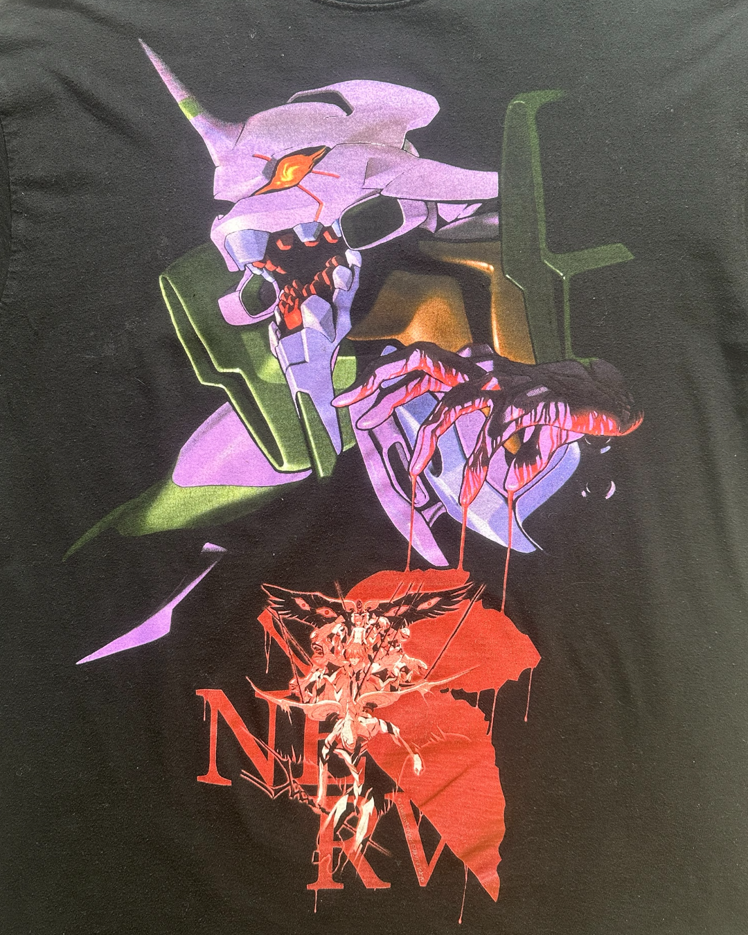 00s NEON GENESIS EVANGELION T shirt