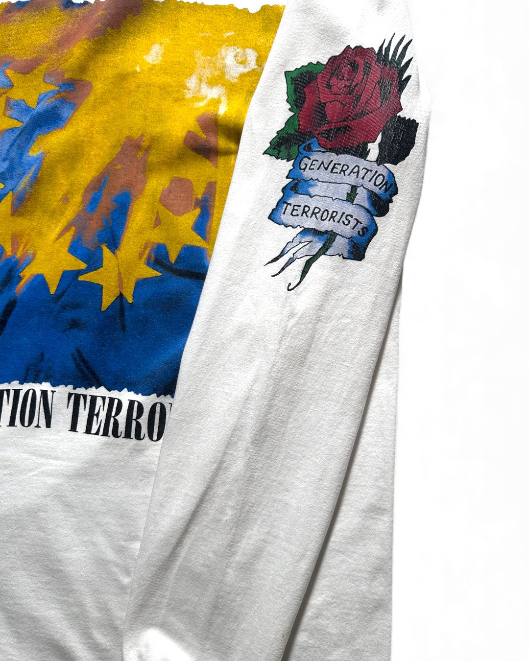90s MANIC STREET PREACHERS "GENERATION TERRORISTS" Long Sleeve T shirt