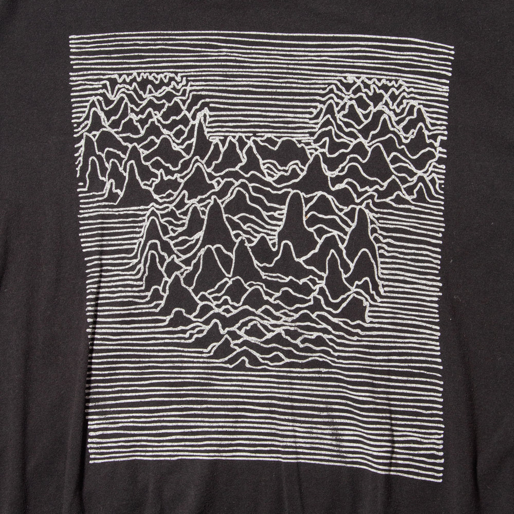 10s Mickey Mouse "Unknown Pleasures" t shirt