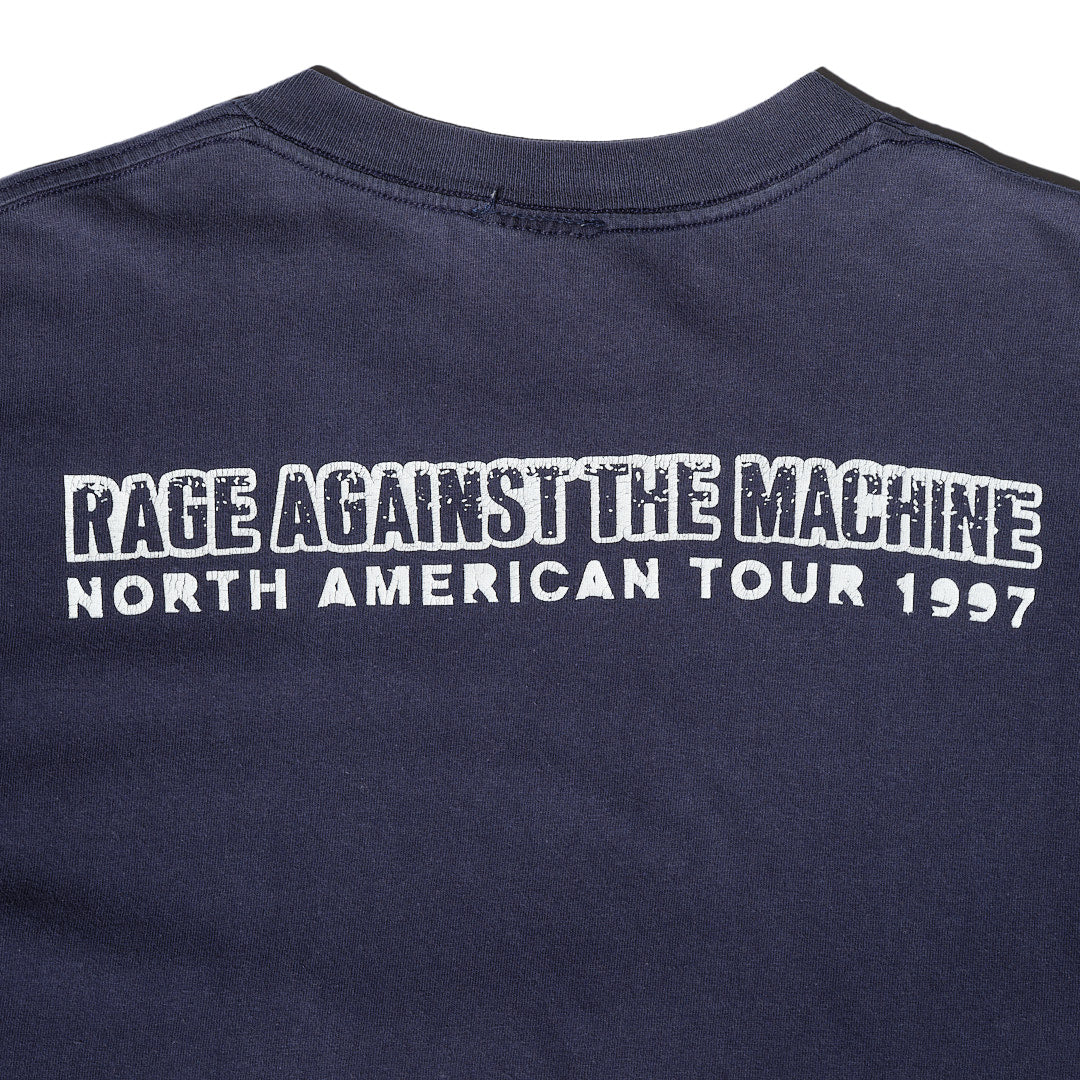 90s Rage Against the Machine art work by Barbara Kruger t shirt