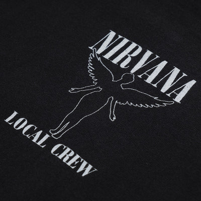 90s Nirvana LOCAL CREW t shirt