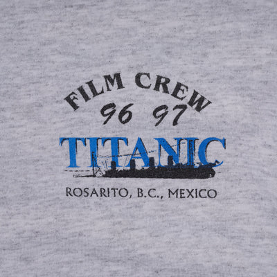 90s Titanic "FILM CREW" t shirt